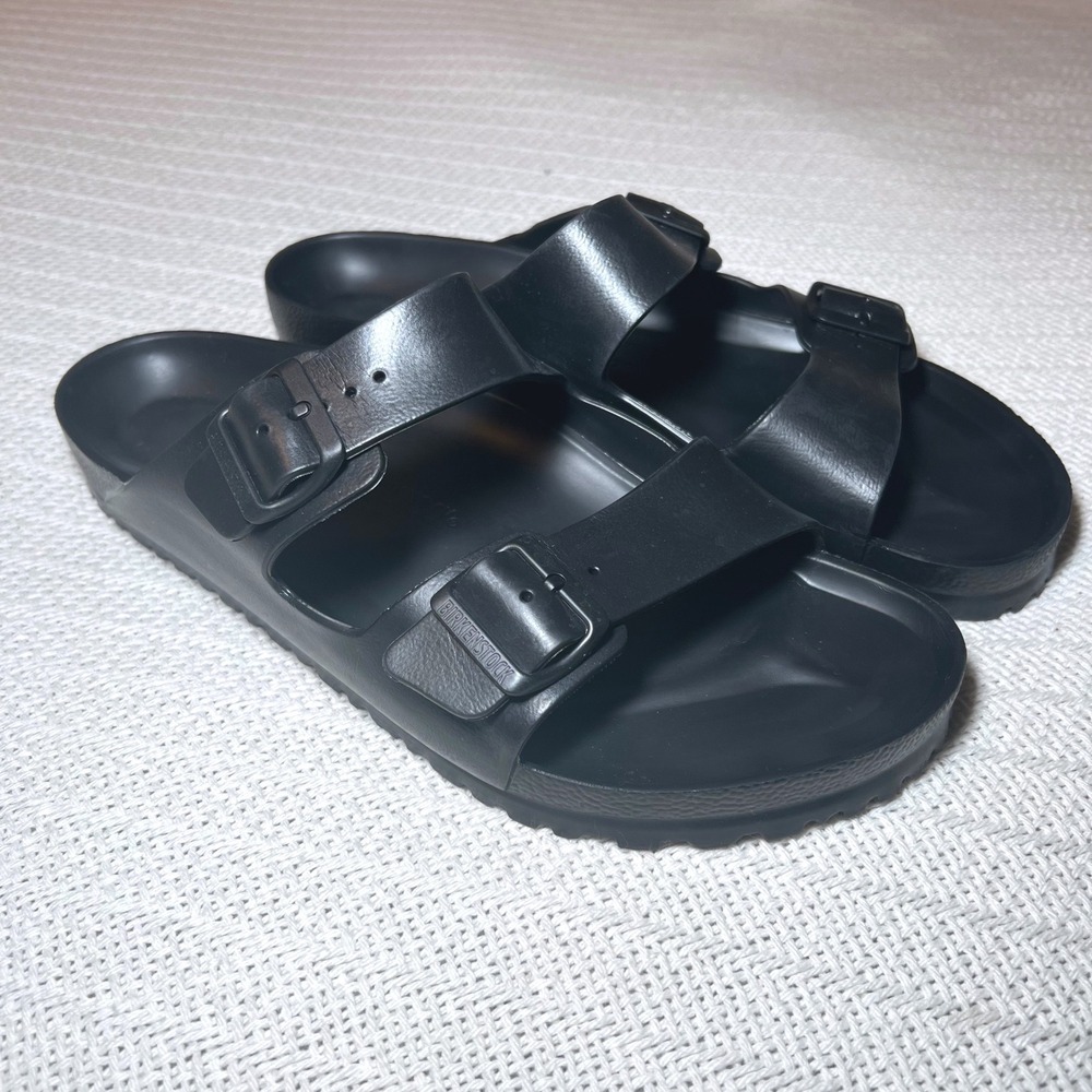 Birkenstock Arizona EVA Black Sandals Mens Size 46 M13 Waterproof Slides